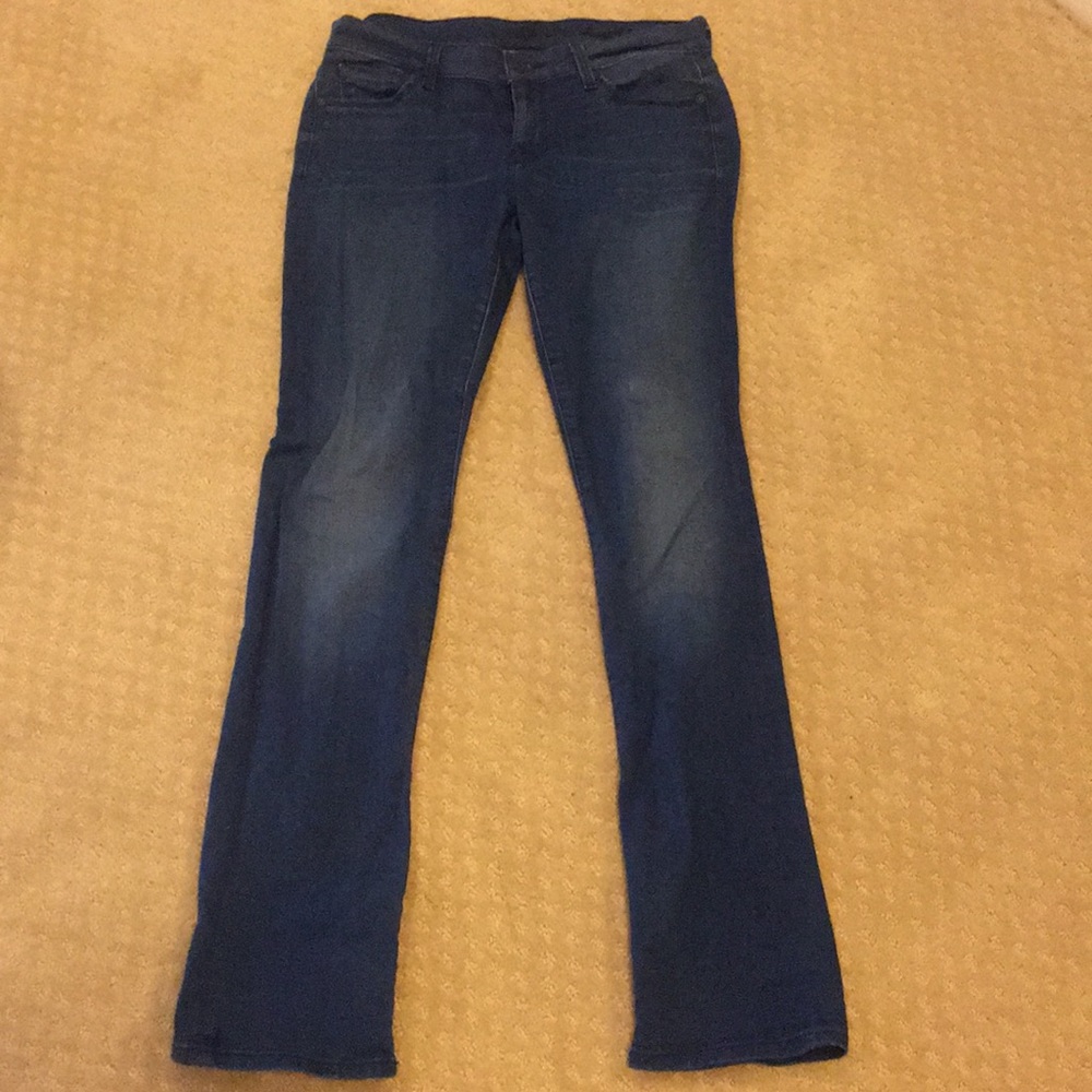 Seven for all mankind stretchy bootcut jeans